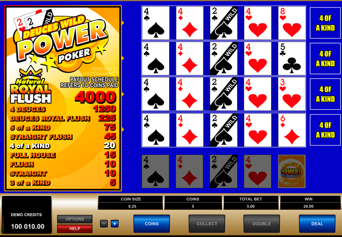 Spiele Deuces Wild (Section8) - Video Slots Online Spiele Deuces Wild (Section8) - Video Slots Online