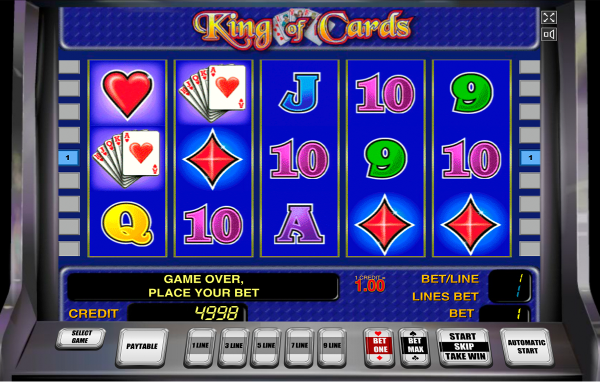 Игровой автомат king of cards novomatic Игровой автомат king of cards novomatic делайте онлайн